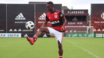 Marlos espera brillar este a&ntilde;o en Flamengo.