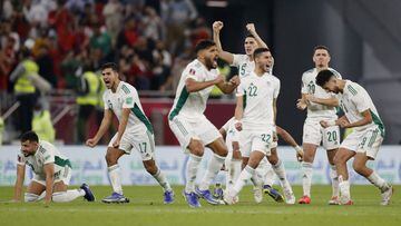 Argelia y Egipto completan el cuadro de semifinales