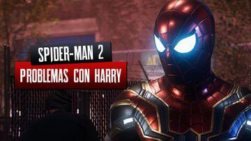 marvel spiderman 2 ps5 mision historia problemas con harry