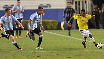 Colombia Olímpica iguala 0-0 con Argentina en EE.UU-