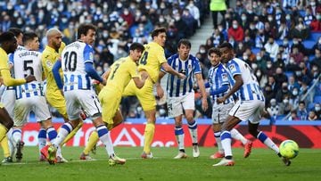 Real Sociedad 1 - 3 Villarreal: resultado, resumen y goles