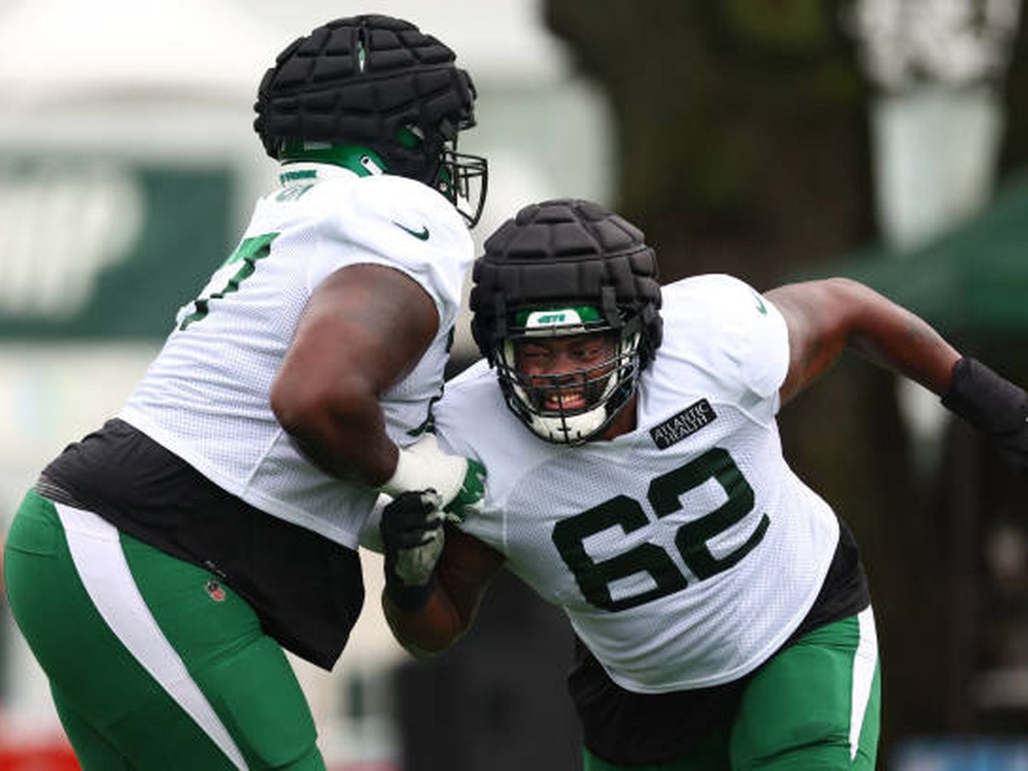 Jets' Robert Saleh tells Mekhi Becton to 'go earn' left tackle spot