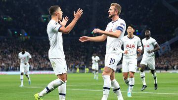 Tottenham venci&oacute; 5-0 a Estrella Roja por la fecha 3 de la Champions League.