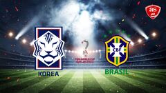 Friendly match between S.Korea and Brazil for the World Cup in Qatar