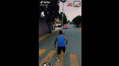 Usuario de Tik Tok recrea Grand Theft Auto... a la mexicana