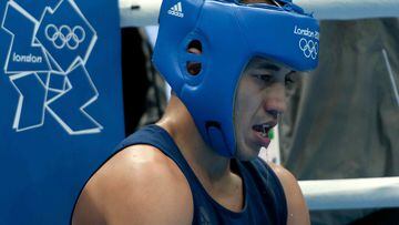 Óscar Valdez durante una pelea en los Juegos Olímpicos de Londres 2012.