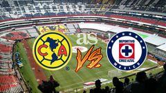 América-Cruz Azul en vivo online: Liga MX, Cuartos de Final