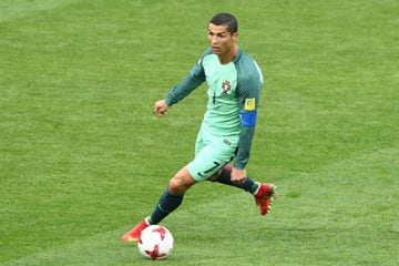 Cristiano Ronaldo is currently at the Confederations Cup with Portugal.