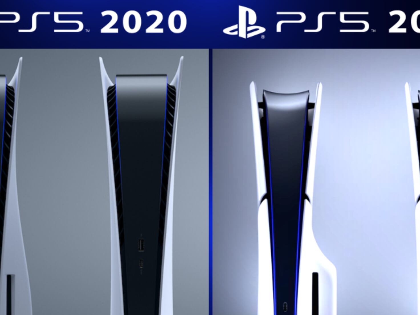 Esta comparativa de PS5 Slim demuestra que la consola no es mucho más  pequeña que la original