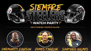 Los Pittsburgh Steelers anunciaron hace algunas semanas que celebrarán la primera Watch Party oficial en México el próximo 4 de diciembre cuando enfrenten a los Atlanta Falcons. Ahora, el equipo de la AFC Norte presentó a las leyendas del equipo que estarán en el Pepsi Center WTC.