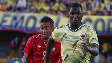 Cristian Zapata durante el amistoso de la Selecci&oacute;n Colombia ante Panam&aacute;.