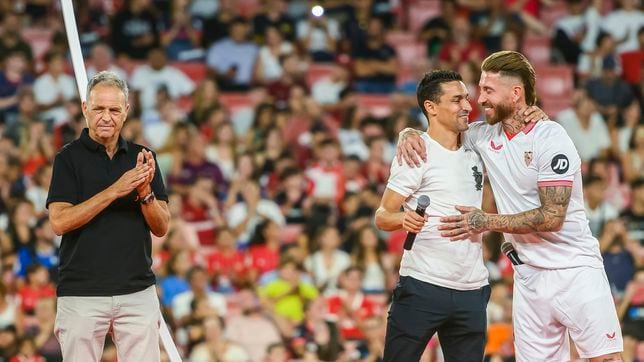 Jesús Navas y Sergio Ramos, 20 años después