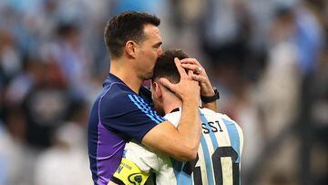 Lionel Scaloni: “Maradona fue genial, pero prefiero a Messi”