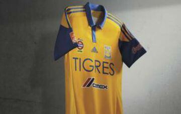 La piel de Tigres no tuvo muchos cambios, en comparación a la campaña anterior de la Liga MX.