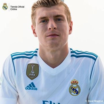 El Real Madrid presenta sus camisetas para la 2017-2018