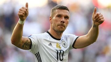 Lukas Podolski de retira de la Selección Alemana