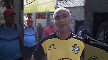 Vídeo: Romário reaparece jugando futbol y deja claro el talento goleador con el que nació