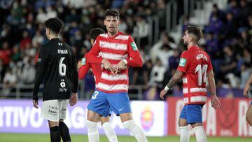 Laguna 0-7 Granada, Copa del Rey: resumen, goles y resultado