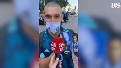 La historia del brasileño fanático de Di María que lleva tatuado el escudo de la selección Argentina
