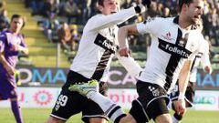 Parma se qued&oacute; con su tercera victoria en el torneo sobre Fiorentina.