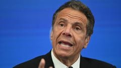 When did Andrew Cuomo become Governor of New York? Why did he resign? Who will replace him?
