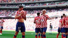 Atlético de Madrid 2-0 Osasuna | De Paul se metió de fuera a dentro, metió un pase filtrado raso a Saúl que se convirtió a media altura tras el roce de Moncayola. El alicantino controló orientado con el pecho y sentenció con la diestra por la escuadra