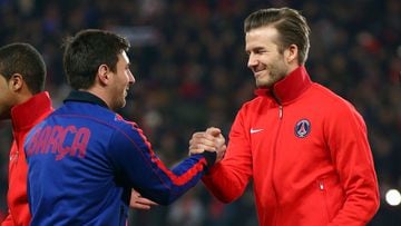 El guiño de David Beckham a Messi