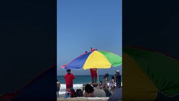 “No es una playa bananera”: salvavidas de los Molles se hace viral al instante en TikTok por esta acción y se llena de aplausos