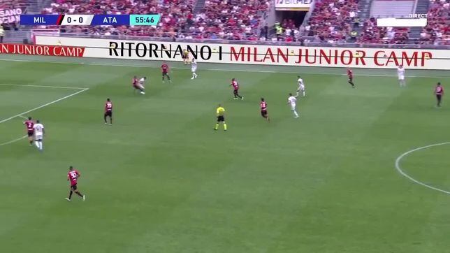Resumen y goles del AC Milan vs. Atalanta de Bérgamo de Serie A