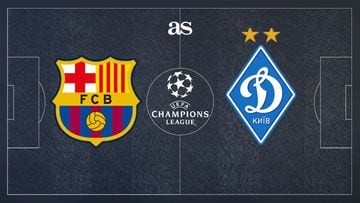 All the information you need to know on how and where to watch Barcelona host Dynamo Kiev at Camp Nou (Barcelona) on 4 November at 21:00 CET.
