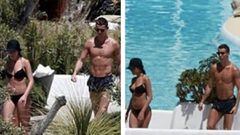 Cristiano se relaja en Ibiza con Giorgina Rodriguez. Fotos: TZM