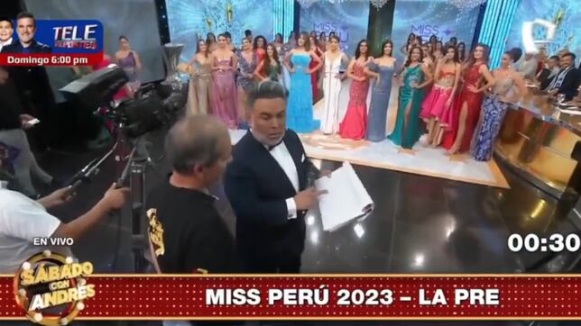 Despiden al productor en plena gala de Miss Perú: las formas son muy difíciles de entender