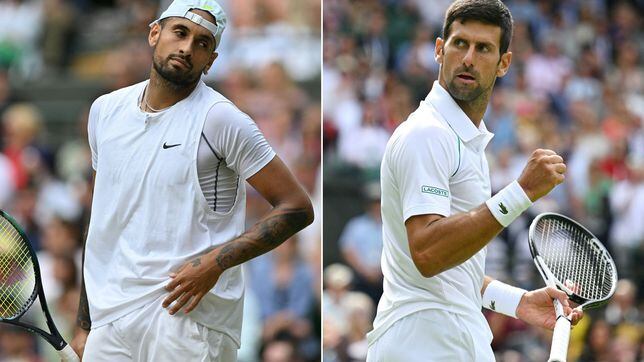 Djokovic - Kyrgios: horario, TV y dónde ver la final de Wimbledon hoy en directo online
