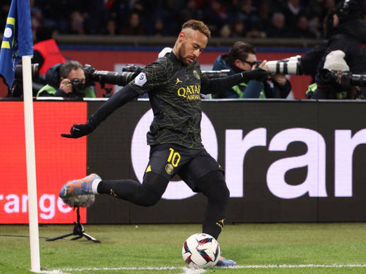 Neymar Jr of PSG during the French championship Ligue 1 football