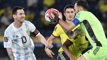 As&iacute; fue el rendimiento de los jugadores de la Selecci&oacute;n Colombia en el empate 2-2 ante Argentina en el Metropolitano. Borja, Ospina y Cuadrado, figuras
