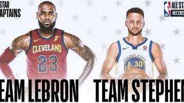 Team LeBron vs Team Curry: el primer All Star de la nueva era