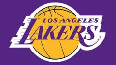 El logo de Los Angeles Lakers
