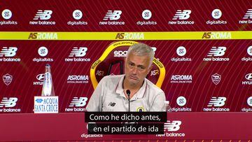 Mourinho echa de menos el VAR en la Conference League
