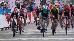 Fernando Gaviria se impuso en la primera etapa del Tour de Guangxi