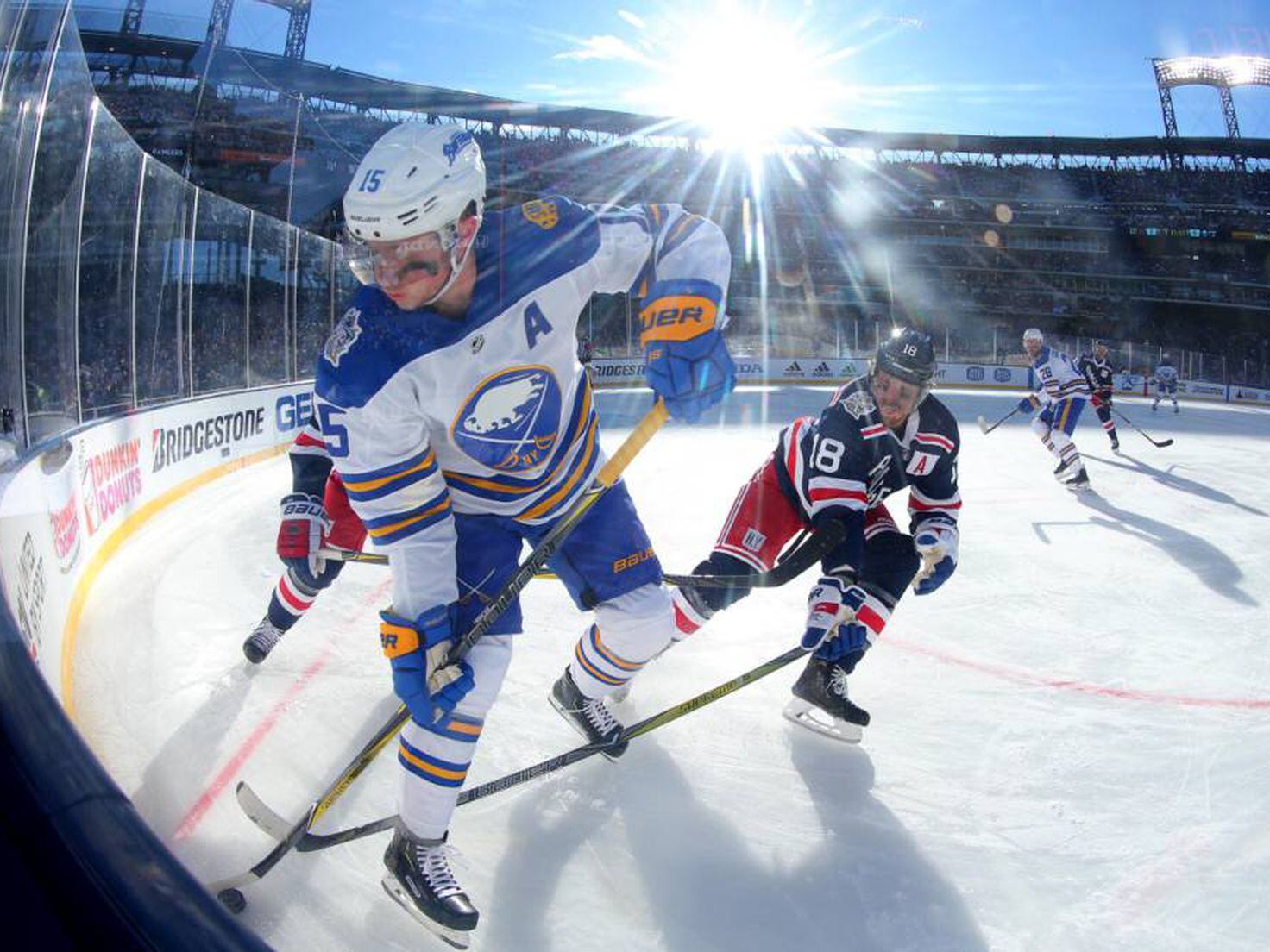 Bisons to don Sabres' blue and gold for hockey night