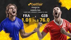 Francia vs. Gibraltar: horario, TV, estadísticas, clasificación y pronósticos