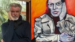 Pierce Brosnan anuncia su primera exposición como pintor