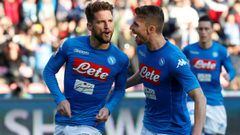 Napoli remonta ante Bologna y sigue como líder en Italia