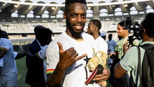Iñaki Williams ya está en Ghana para preparar la Copa África