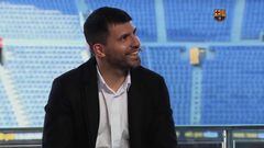 El momento del adiós con el Madrid de por medio: Agüero hizo reír a todo el Camp Nou