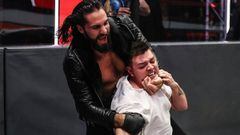 Seth Rollins y Dominick en Raw.