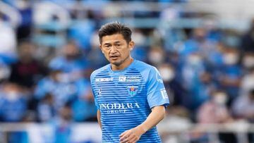 Kazuyoshi Miura con el Yokohama FC
 YOKOHAMA FC
 11/01/2021