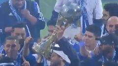 Esteban Pavez levantó el trofeo de la Copa del Golfo Árabe