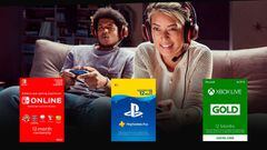 Suscríbete a PS Plus, Xbox Live o Nintendo Switch Online con hasta un 29% de descuento