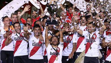 La celebraci&oacute;n de River Plate luego de vencer a Boca Juniors